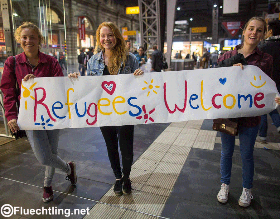 Refugees welcome - ISIS - terrorists welcome